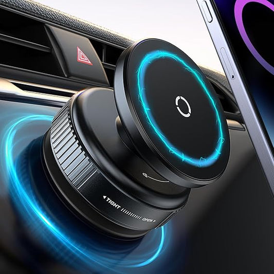 360° Vacuum Suction Mobile Holder – For Car, Desk, Windshield & More | + 1 Free Gift 🎁