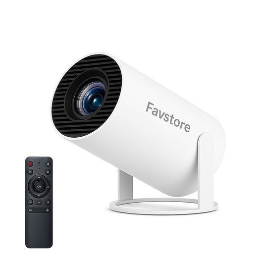 🖥️ 4K Ultra HD Smart Projector – Home Theater Experience Anywhere! | 1 Free Gift 🎁