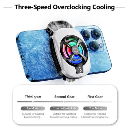TL16 Mobile Gaming Cooler for Instant Cooling ❄️ | + 1 Free Gift 🎁