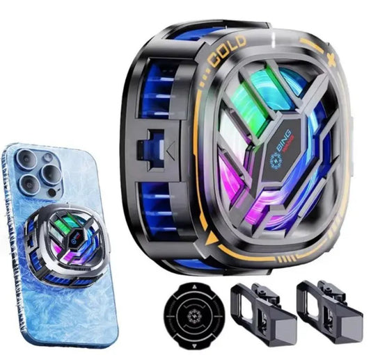 X76 PRO New Magnetic Mobile gaming cooler for all phones ❄️ | + 1 Free Gift 🎁